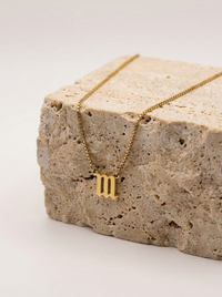 Angel Number 111 Script Necklace