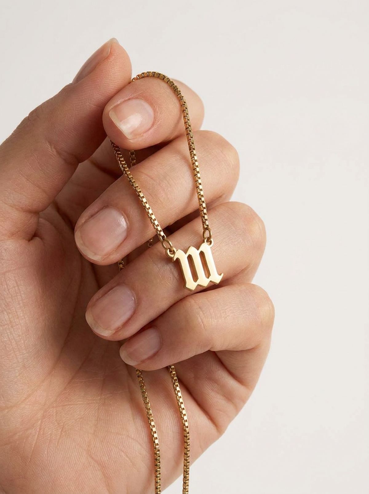 Angel Number 111 Script Necklace