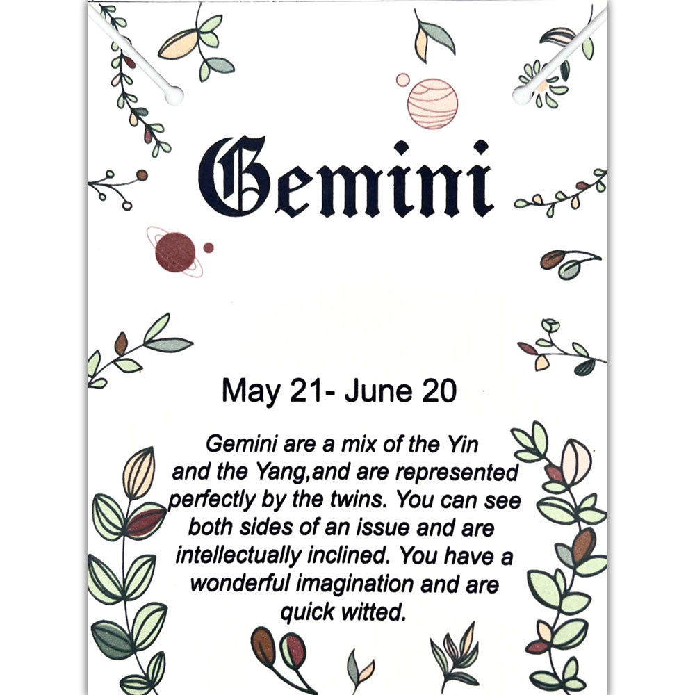 Gemini Constellation Necklace