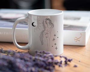 Aquarius Mug - Aquarius Cup - Aquarius Constellation Coffee Mug - Aquarius Gifts - Zodiac Mug - Zodiac Constellation Mug - February Birthday