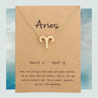 Zodiac Necklace, Astrology Necklace,Zodiac Constellation, Celestial Jewelry, Zodiac Charm Necklace