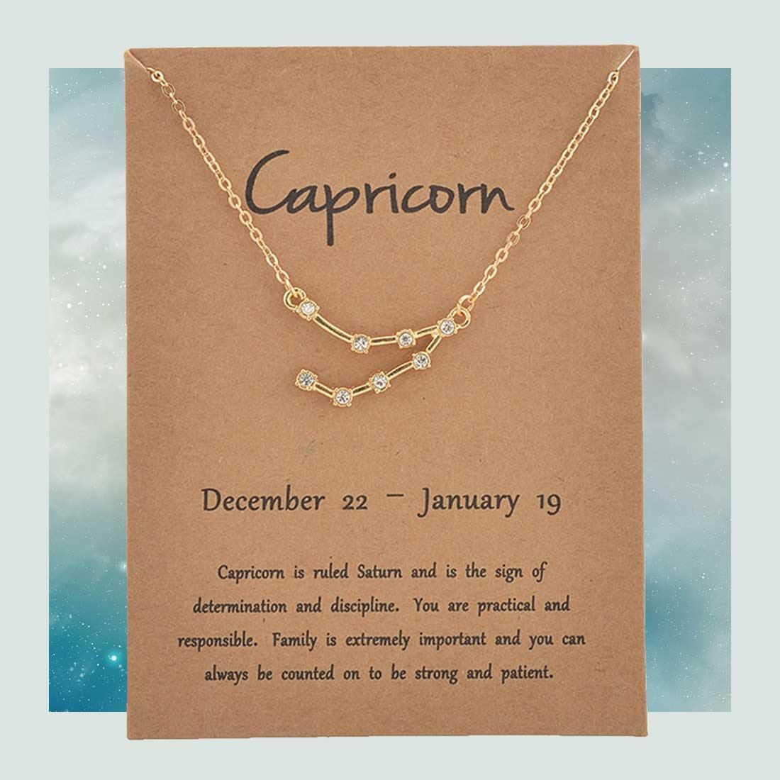 Capricorn Constellation Necklace – The Spiritual Planet