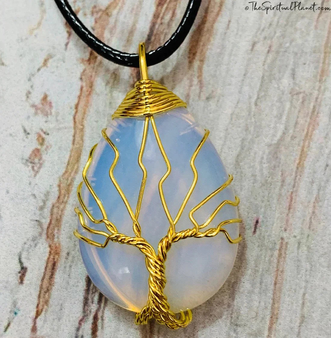 Tree of Life Teardrop Necklace, opalite, obsidian, Tree of Life Silver Heart Necklace, tiger eye, Silver Tree of Life Teardrop Necklace, wire wrapped stone, rose quartz, green aventurine, amethyst, necklace