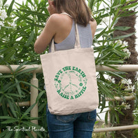 Recycled cotton, Tote Bag Canvas, Tote Bag, Vegan Tote Bag  100% Natural Cotton, Canvas Tote, Plastic Free sustainability don’t be trashy