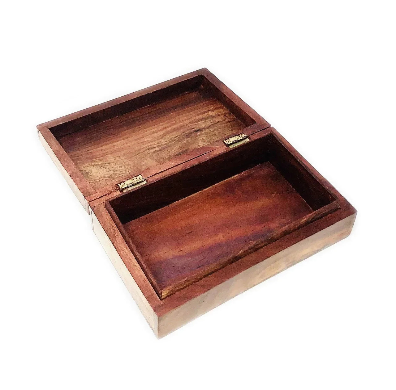 Flower Tree Wood Keepsake Box  wooden box india