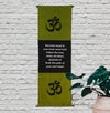 Path of your Heart Inspirational Wall Hanging banner spiritual banner yoga banner 