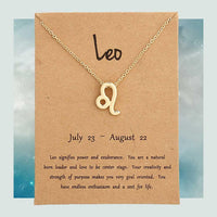 Zodiac Necklace, Astrology Necklace,Zodiac Constellation, Celestial Jewelry, Zodiac Charm Necklace