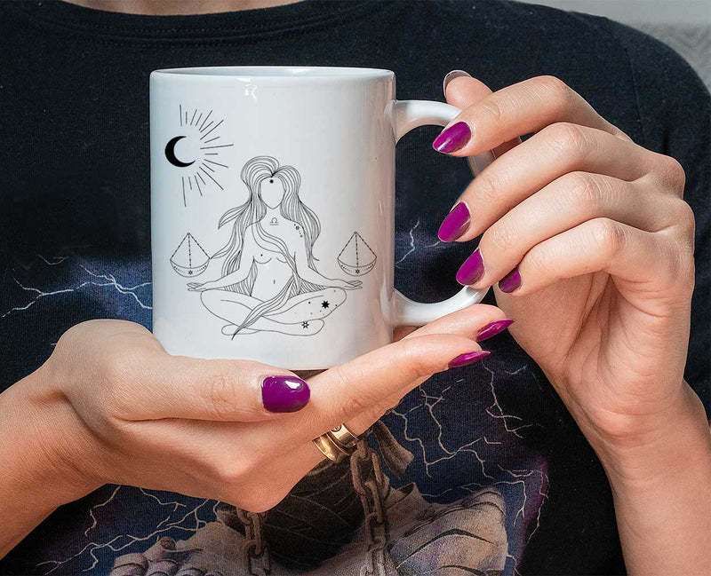 Libra Coffee Mug, Libra Zodiac Mug, Libra Gift, Libra Birthday Gift, Libra Zodiac Sign, Libra Astrology Gift, Libra Horoscope, Libra Cup