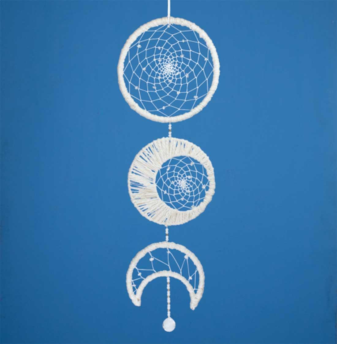 Moon Phase Dream Catcher Dream Catcher Moon Dream Catcher Designs Macrame Large Dream Catcher Dreamcatcher