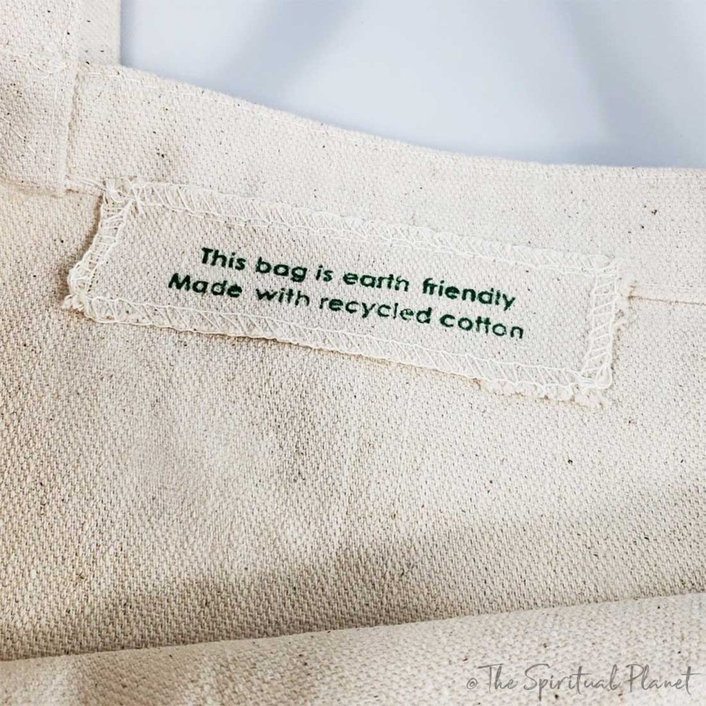 Recycled cotton, Tote Bag Canvas, Tote Bag, Vegan Tote Bag  100% Natural Cotton, Canvas Tote, Plastic Free, sustainability 