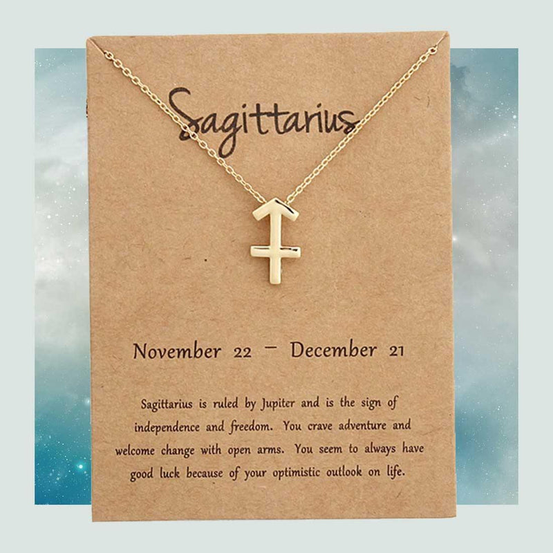 Zodiac Necklace, Astrology Necklace,Zodiac Constellation, Celestial Jewelry, Zodiac Charm Necklace
