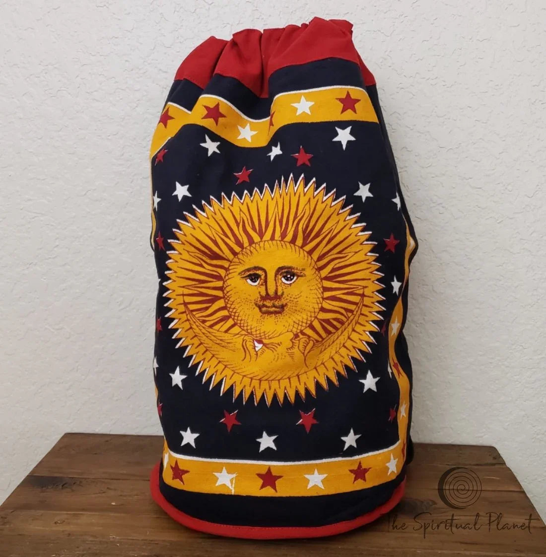 Sun and Moon Backpack Totes canvas bag bag eco bag eco friendly reusable bag cotton bag sustainable bag backpack