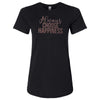 Always Choose Happiness Black Women's T-Shirt - The Spiritual Planet