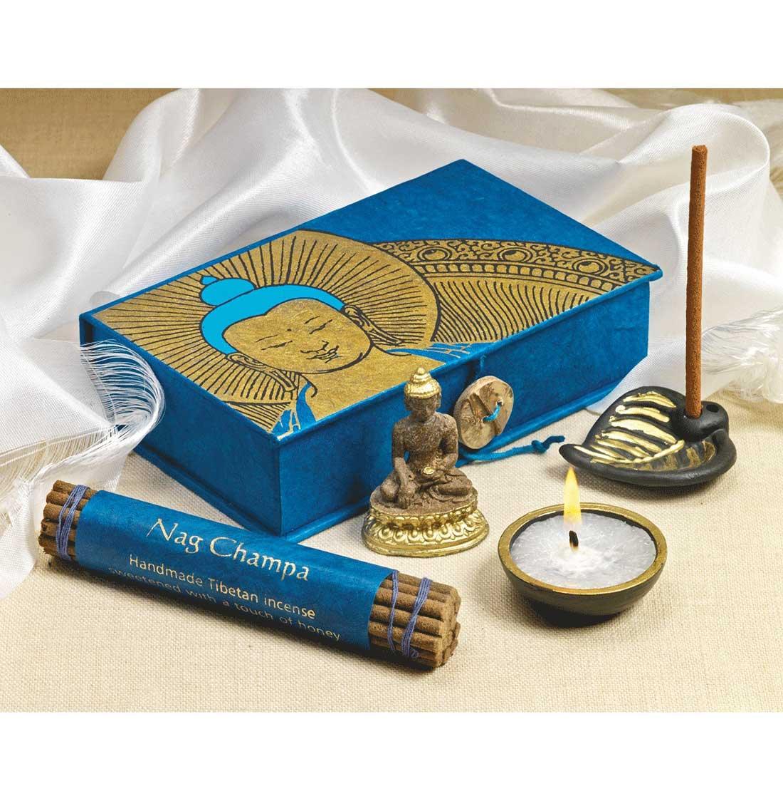 Buddha Travel Altar portable altar incense ttravel altar kit buddhist travel altar how to make a travel altar hindu travel altar crystals