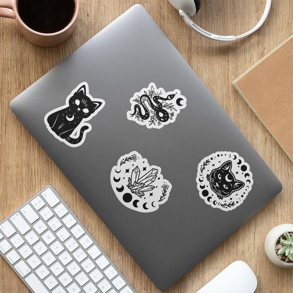 "Celestial Magic" stickers, vinyl sticker, sticker sheets, large stickers, removable stickers,printed in usa,