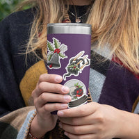 "Creepy Holidays" stickers, vinyl sticker, sticker sheets, large stickers, removable stickers,printed in usa