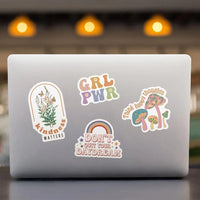 "Good Vibes" stickers, vinyl sticker, sticker sheets, large stickers, removable stickers,printed in usa