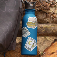 "Moon Lover" stickers, vinyl sticker, sticker sheets, large stickers, removable stickers,printed in usa