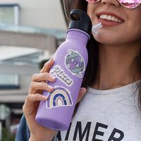 "Pisces" stickers, vinyl sticker, sticker sheets, large stickers, removable stickers,printed in usa