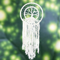 Tree of Life Crystal Dream Catcher Dream Catcher Moon Dream Catcher Designs Macrame Large Dream Catcher Dreamcatcher
