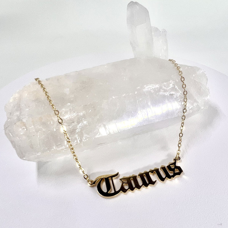 Buy MNSH Link Taurus Necklace online