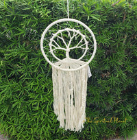 Tree of Life Crystal Dream Catcher Dream Catcher Moon Dream Catcher Designs Macrame Large Dream Catcher Dreamcatcher