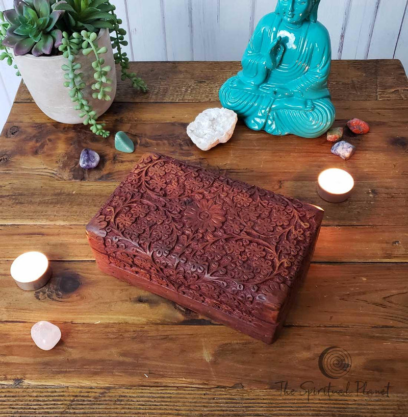 Nested Flower Keepsake Boxes