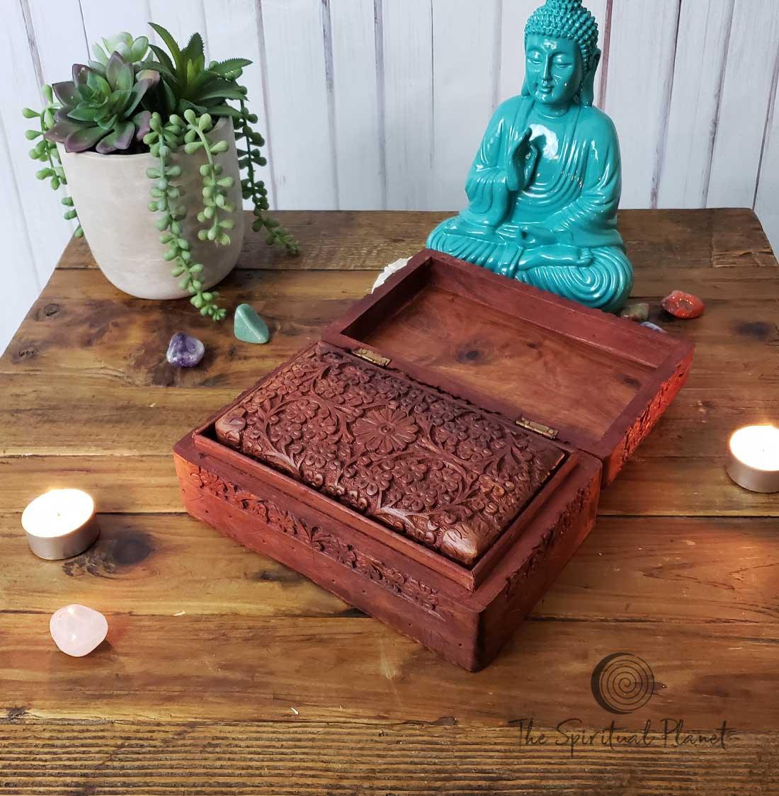 Nested Flower Keepsake Boxes