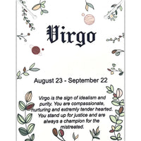 Virgo Script Necklace