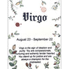 Virgo Script Necklace